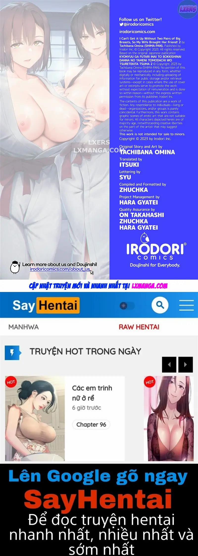 Kyonyuu Ga Futari Inai To Bokki Shinai Otto No Tame Ni Tomodachi O Tsurete Kita Tsuma 2 trang 63