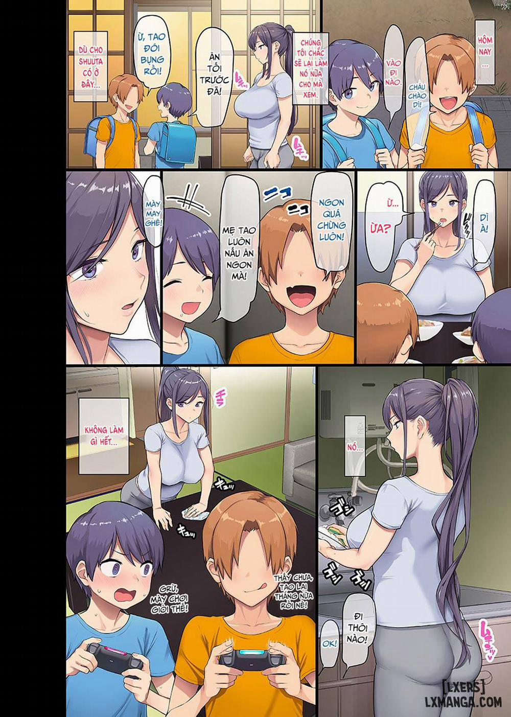 Kyonyuu Miboujin to Musuko no Waruui Otomodachi Honpen Rensai Oneshot trang 28