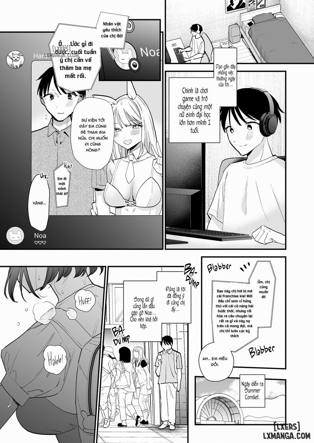 Kyonyuu Otaku Joshi to NeCafe de Off-Pako Oneshot trang 2