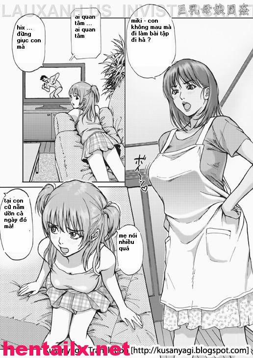 Kyonyuu Oyako Zukan ~Busty Mother And Daughter Rape~ Oneshot trang 1