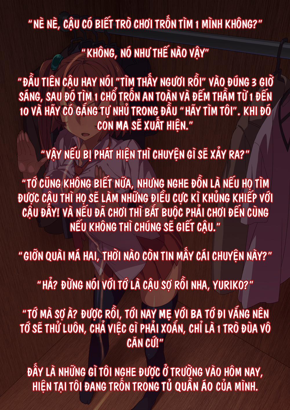 Kyou Kara Zutto, Hitori Kakurenbo Oneshot [Full Color] trang 1