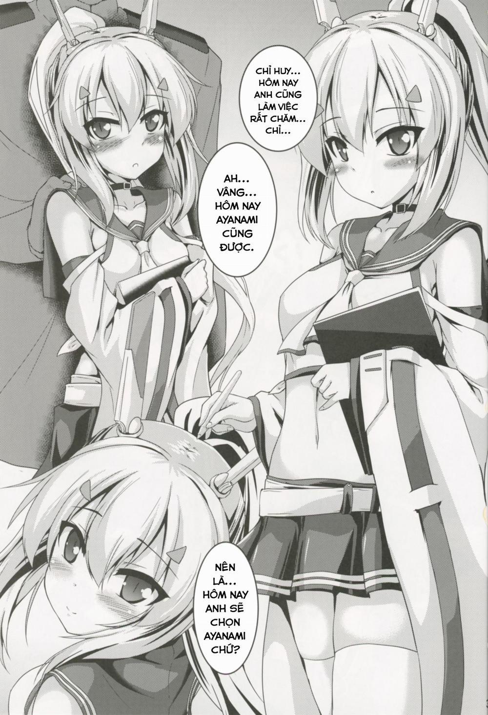 Kyou wa Dono Ayanami de Suru... desu ka? (Azur Lane) Oneshot trang 4