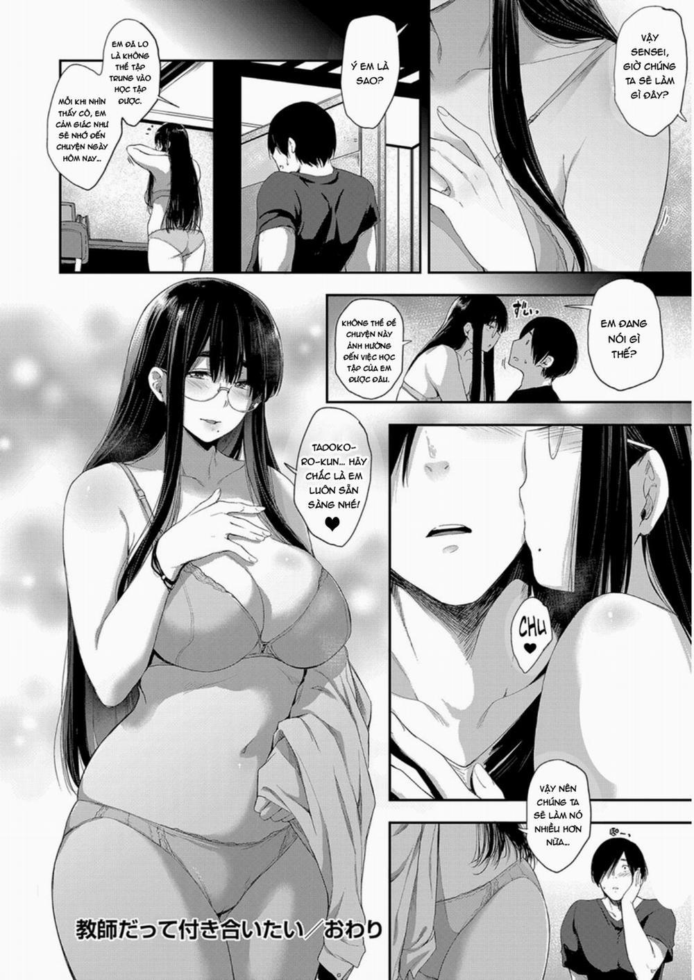 Kyoushi datte Tsukiaitai Oneshot trang 24