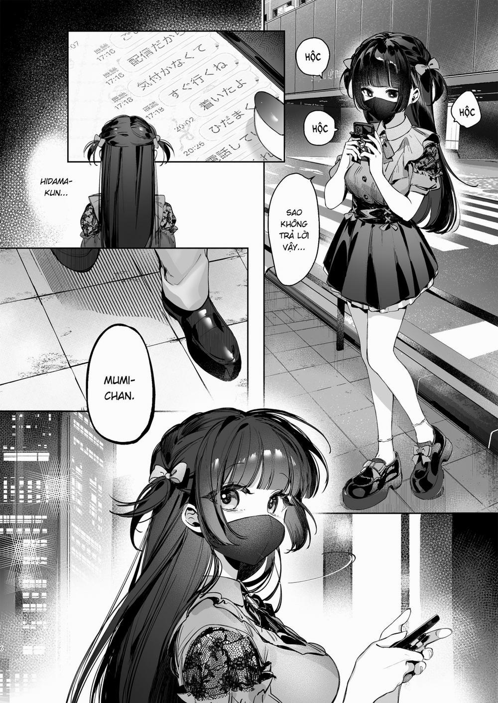 Lai trym làm tình với cô bạn gái Vtuber Oneshot trang 4