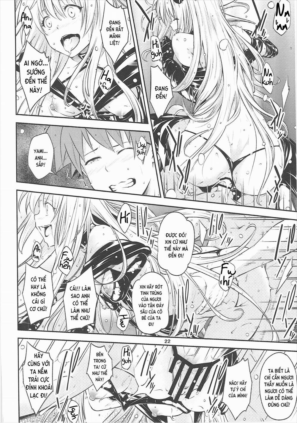 Làm chuyện phá liêm sỷ với ta đi chứ (To LOVE-ru Darkness) Oneshot trang 21