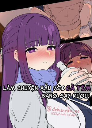 Đọc truyện tranh Làm chuyện xấu với Cà Tím đang say rượu~