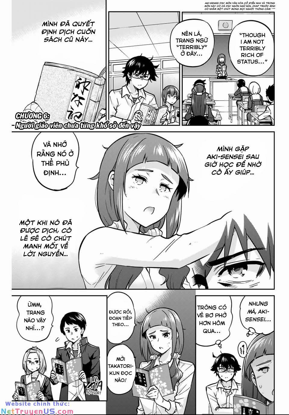 Làm Ơn, Giúp Tớ Cởi Nó Xuống! 6 trang 1