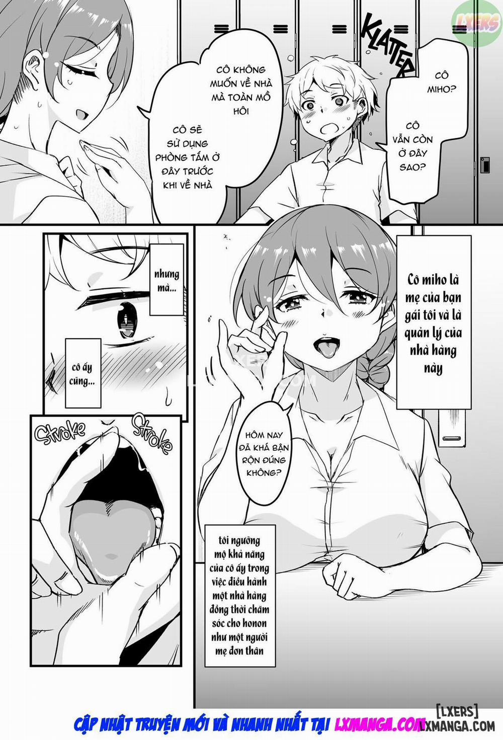 Làm Thêm Giờ Với Mẹ Của Bạn Gái 1 trang 11