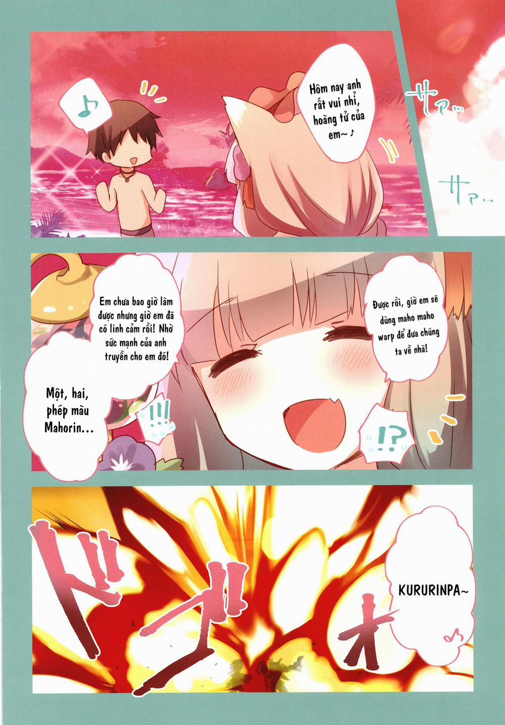 Làm tình trên bãi biển Oneshot trang 13