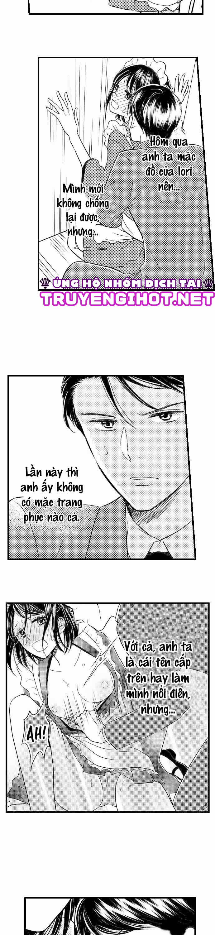 Làm Tình Trong Lúc Cosplay Với Vị Sếp Bạo Dâm 5.1 trang 14