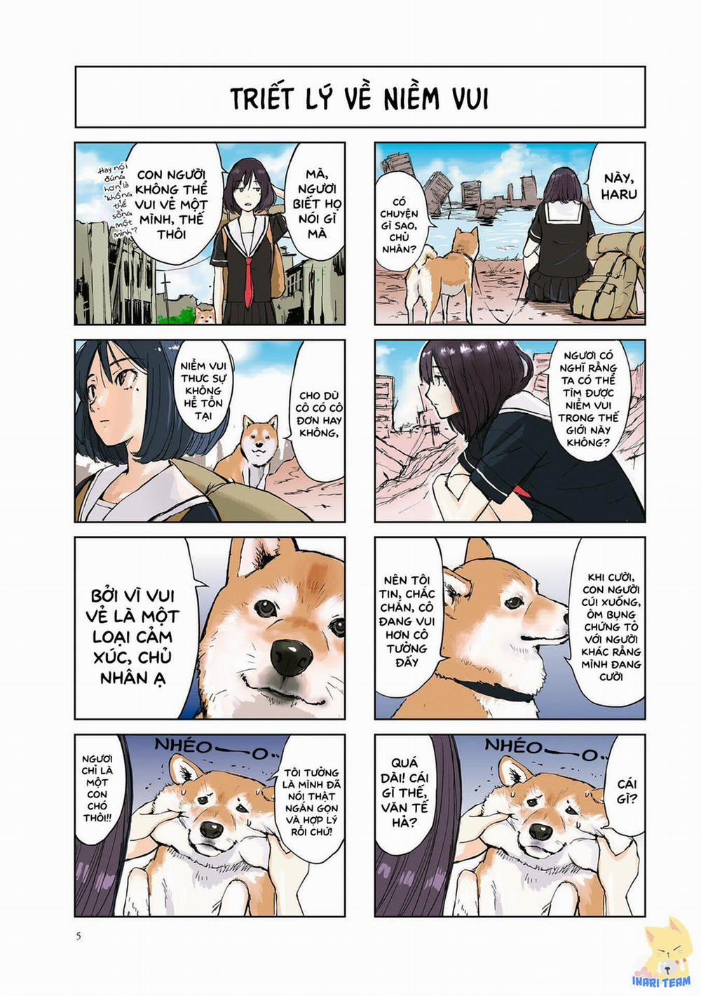 Lang Thang Miền Tận Thế Với Chú Chó Shiba Của Tôi 1 trang 3