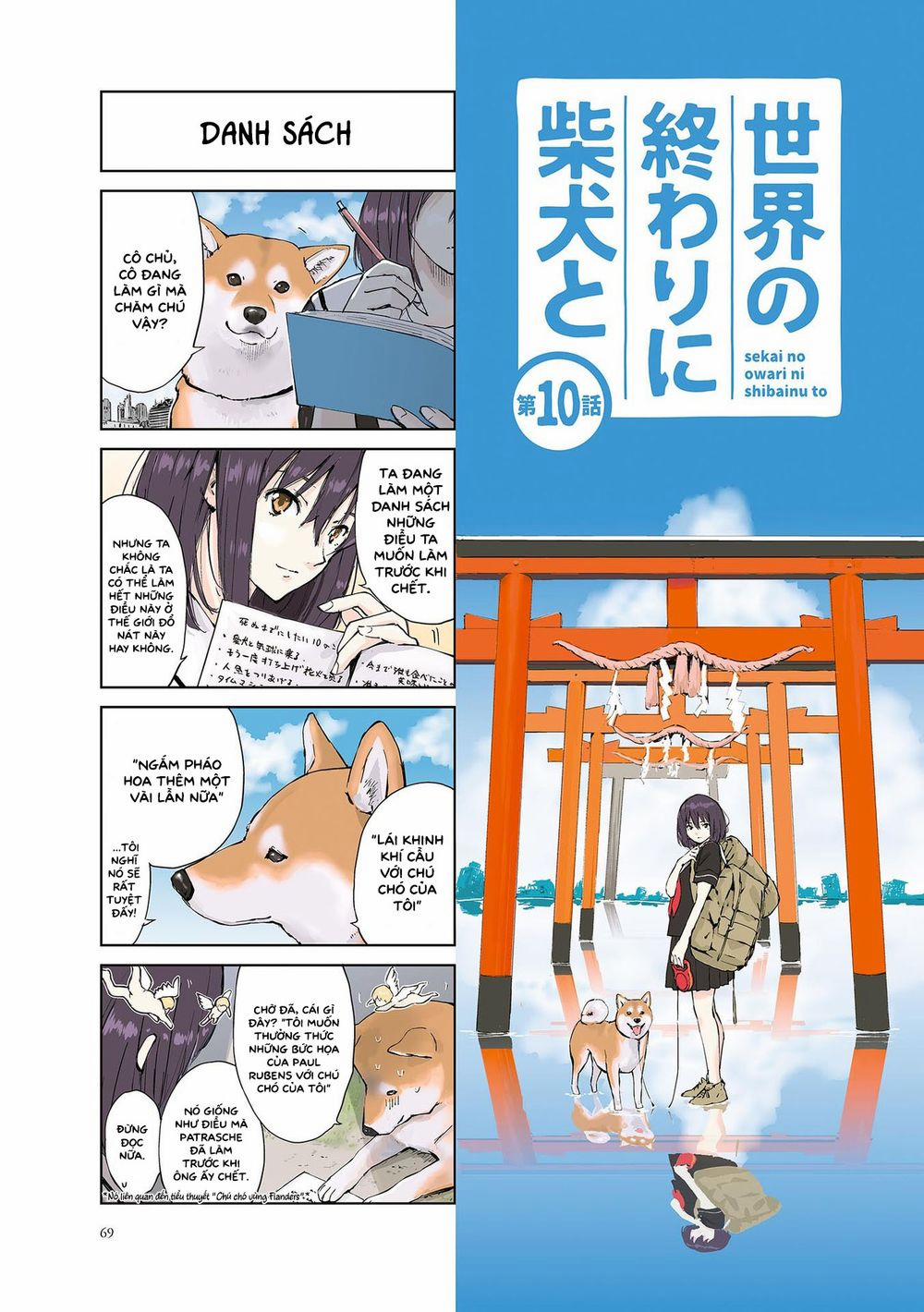 Lang Thang Miền Tận Thế Với Chú Chó Shiba Của Tôi 10 trang 0