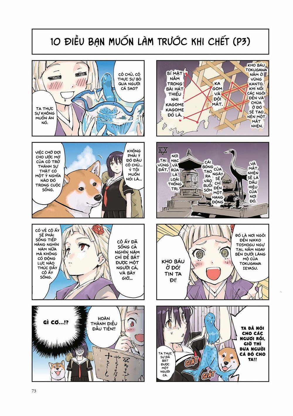 Lang Thang Miền Tận Thế Với Chú Chó Shiba Của Tôi 10 trang 4