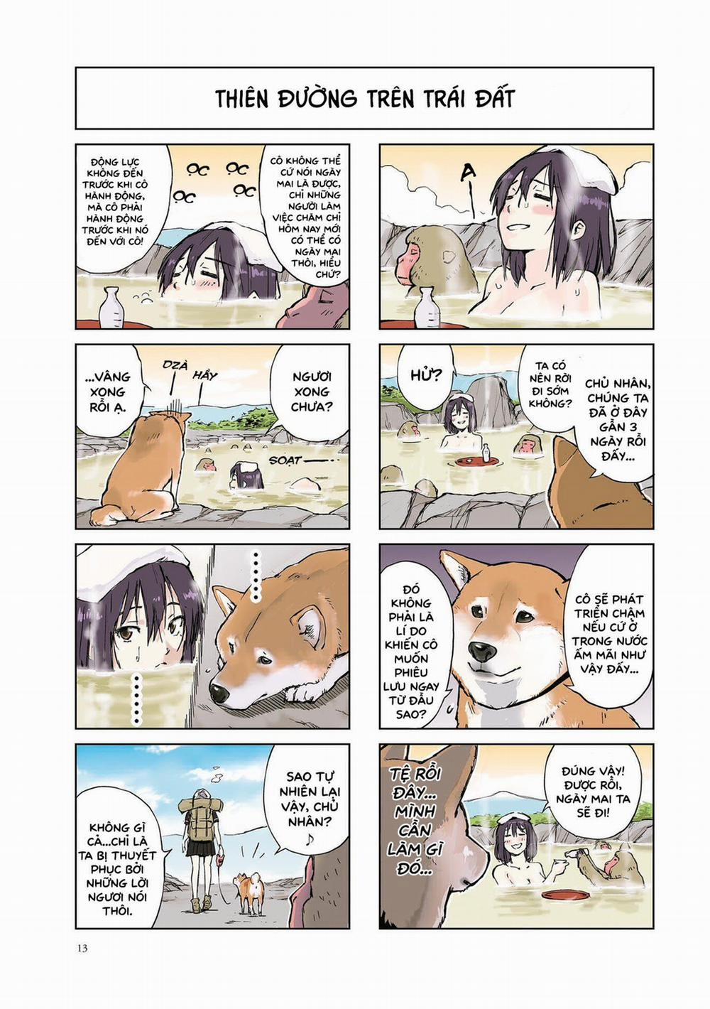 Lang Thang Miền Tận Thế Với Chú Chó Shiba Của Tôi 2 trang 4