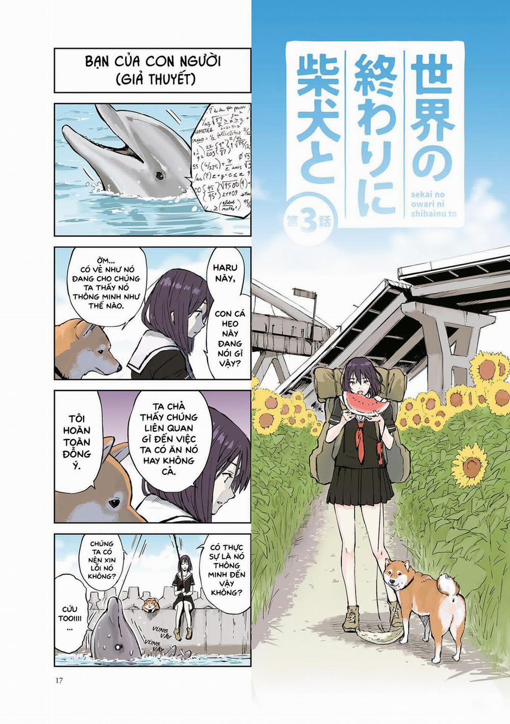 Lang Thang Miền Tận Thế Với Chú Chó Shiba Của Tôi 3 trang 0