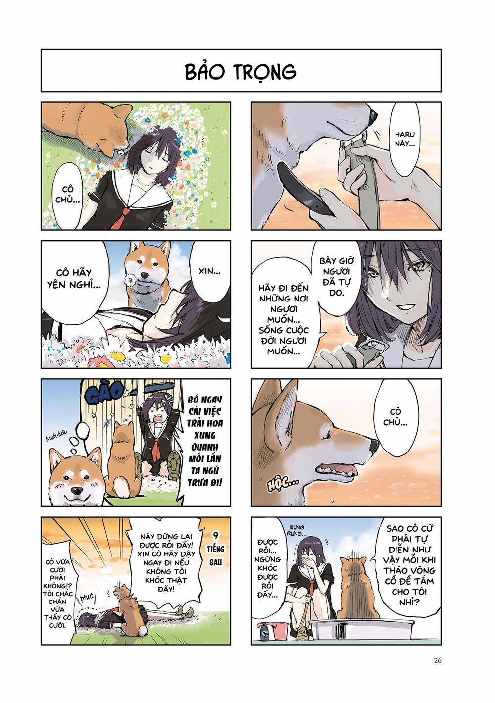 Lang Thang Miền Tận Thế Với Chú Chó Shiba Của Tôi 4 trang 1