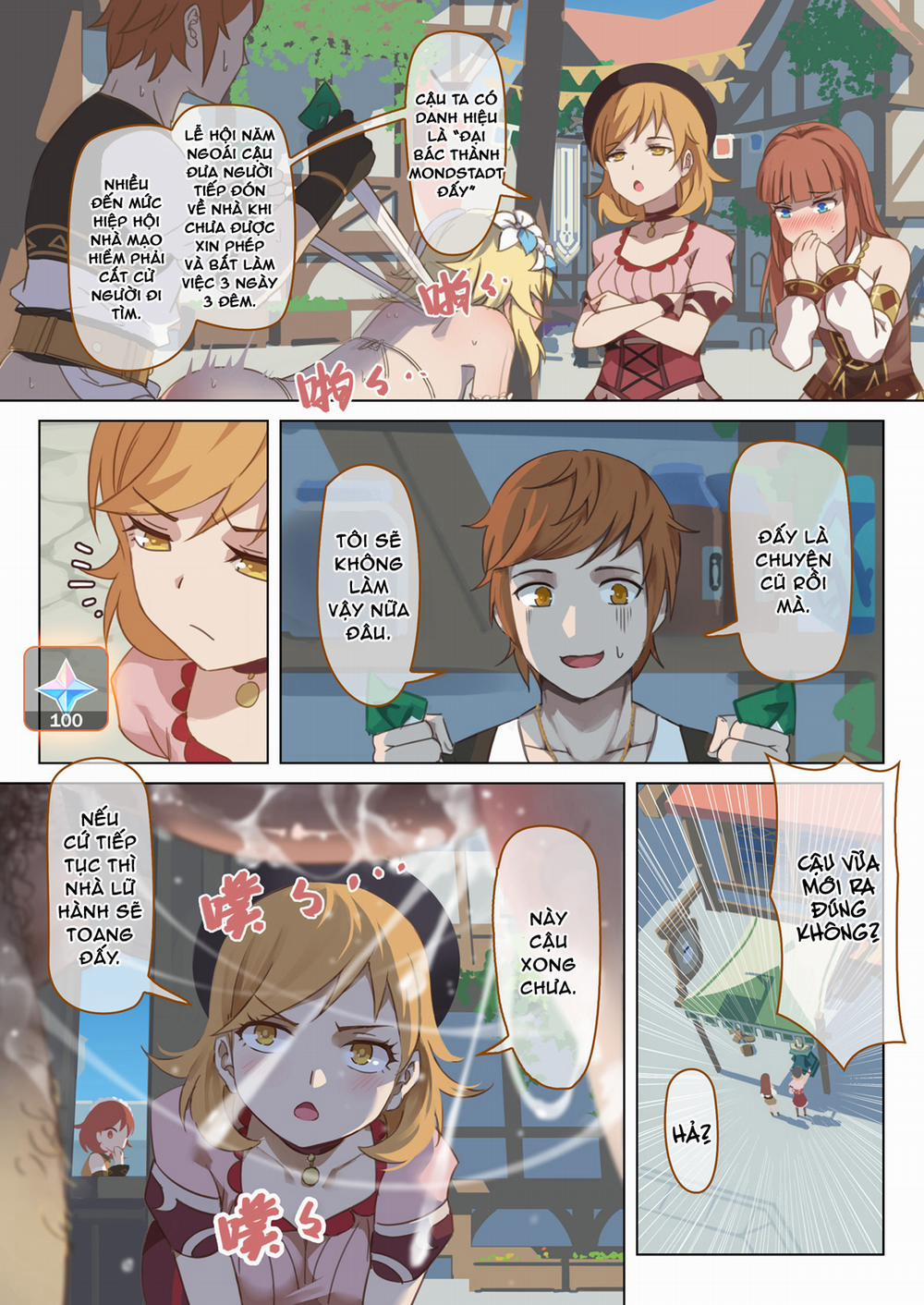 Lễ hội mùa xuân Mondstadt Act 1 trang 20
