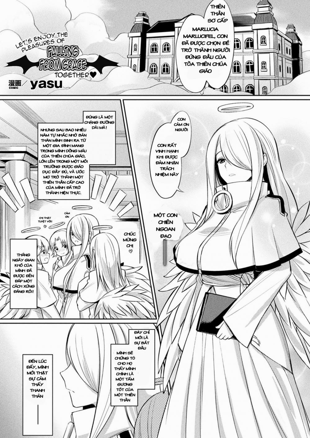 Let’s Enjoy the Pleasures of FALLING FROM GRACE Together Oneshot trang 1