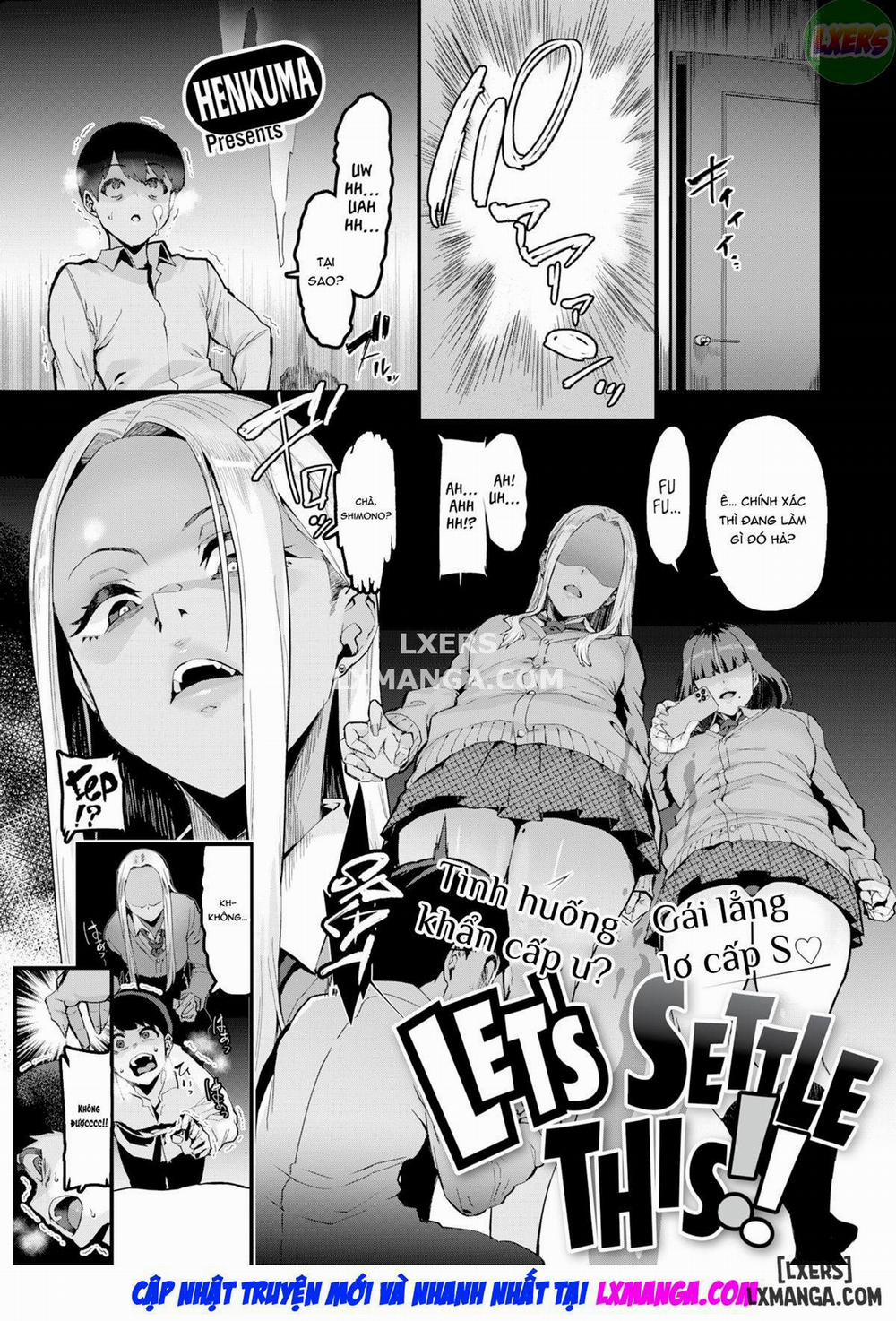 Let's Settle This Oneshot trang 3