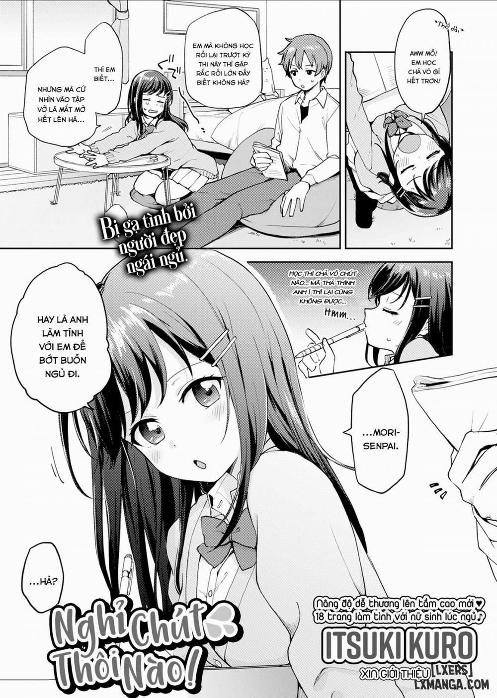 Let's Take a Breather Oneshot trang 0