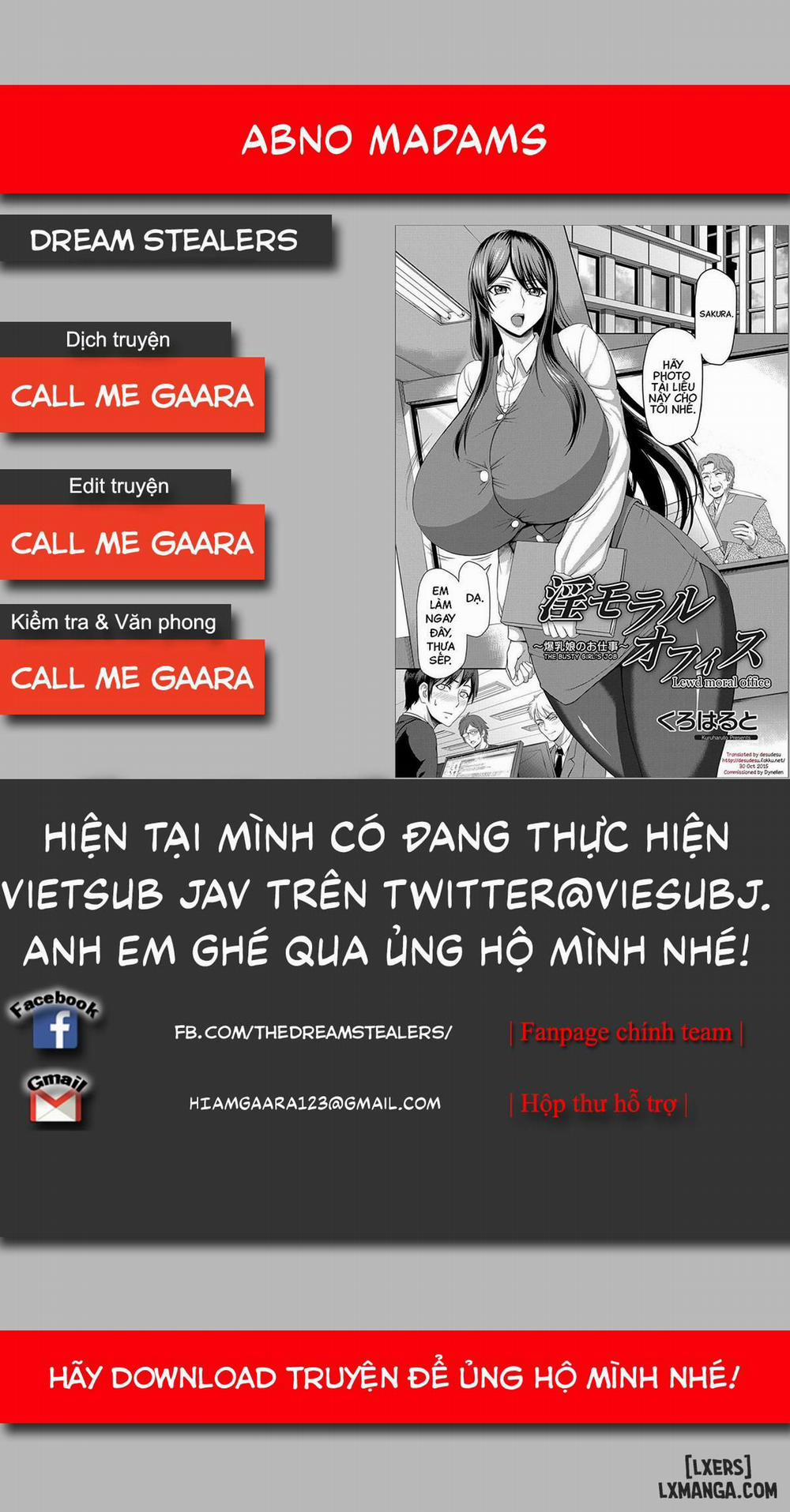 Lewd Moral Office - The Busty Girl's Job Oneshot trang 0