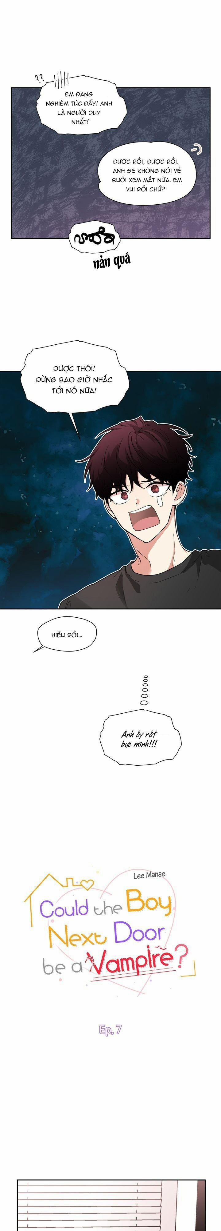 Liệu Cậu Em Nhà Bên Có Thể Là Ma Cà Rồng 7 trang 2