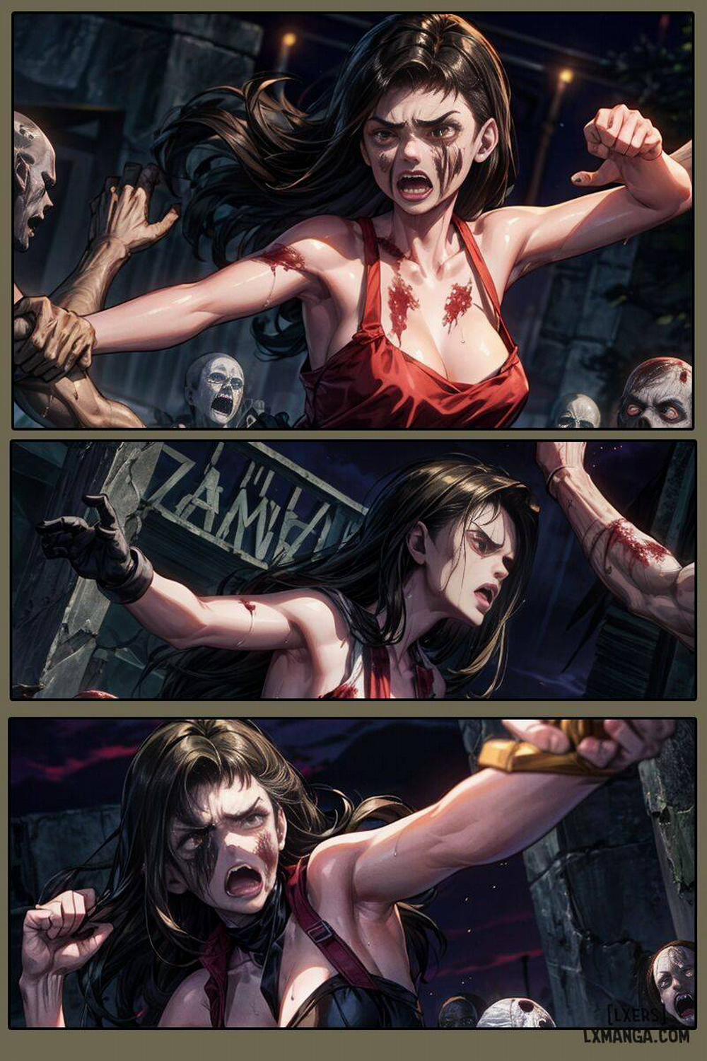 Lisa Lisa vs Zombies Oneshot trang 10