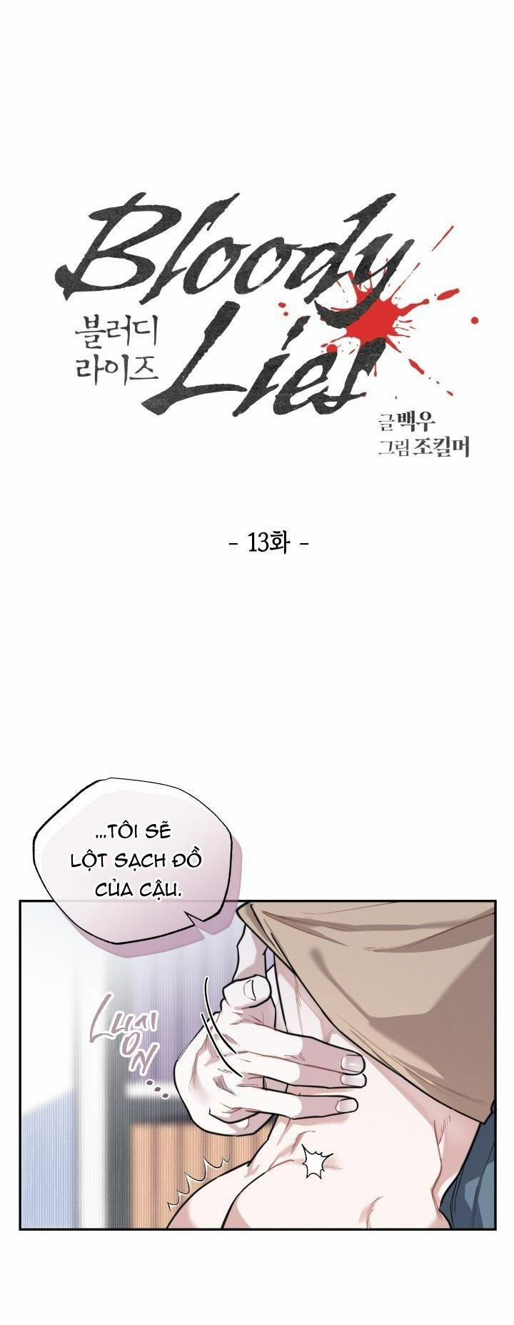 Lời Nói Dối Đẫm Máu 13 trang 18
