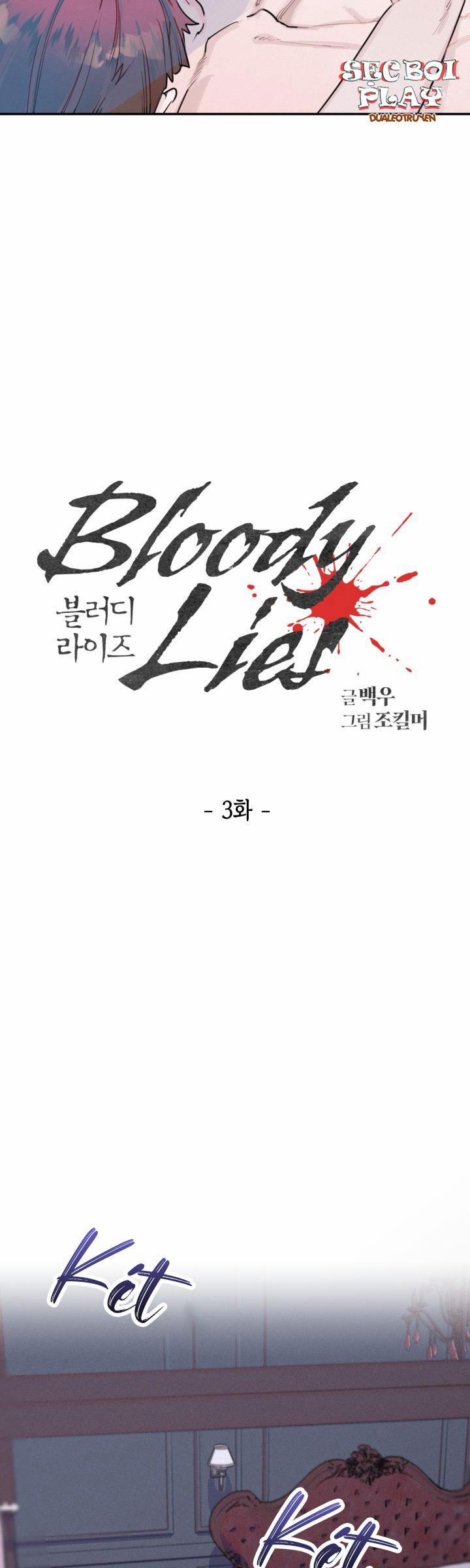 Lời Nói Dối Đẫm Máu 3 trang 12