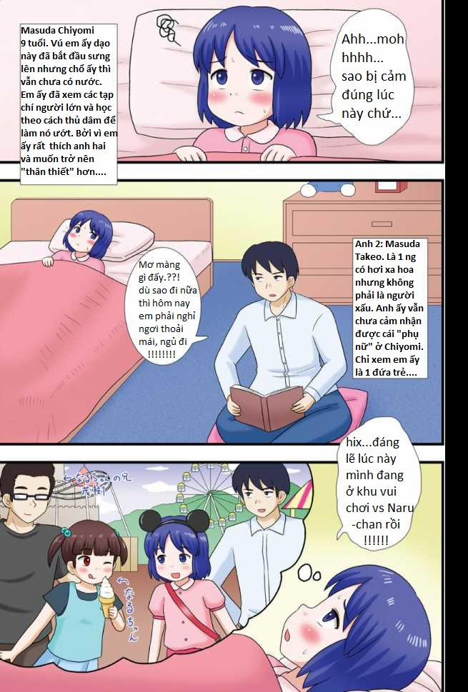 [Loli] Cô em gái bé bỏng - Full Color Oneshot trang 1