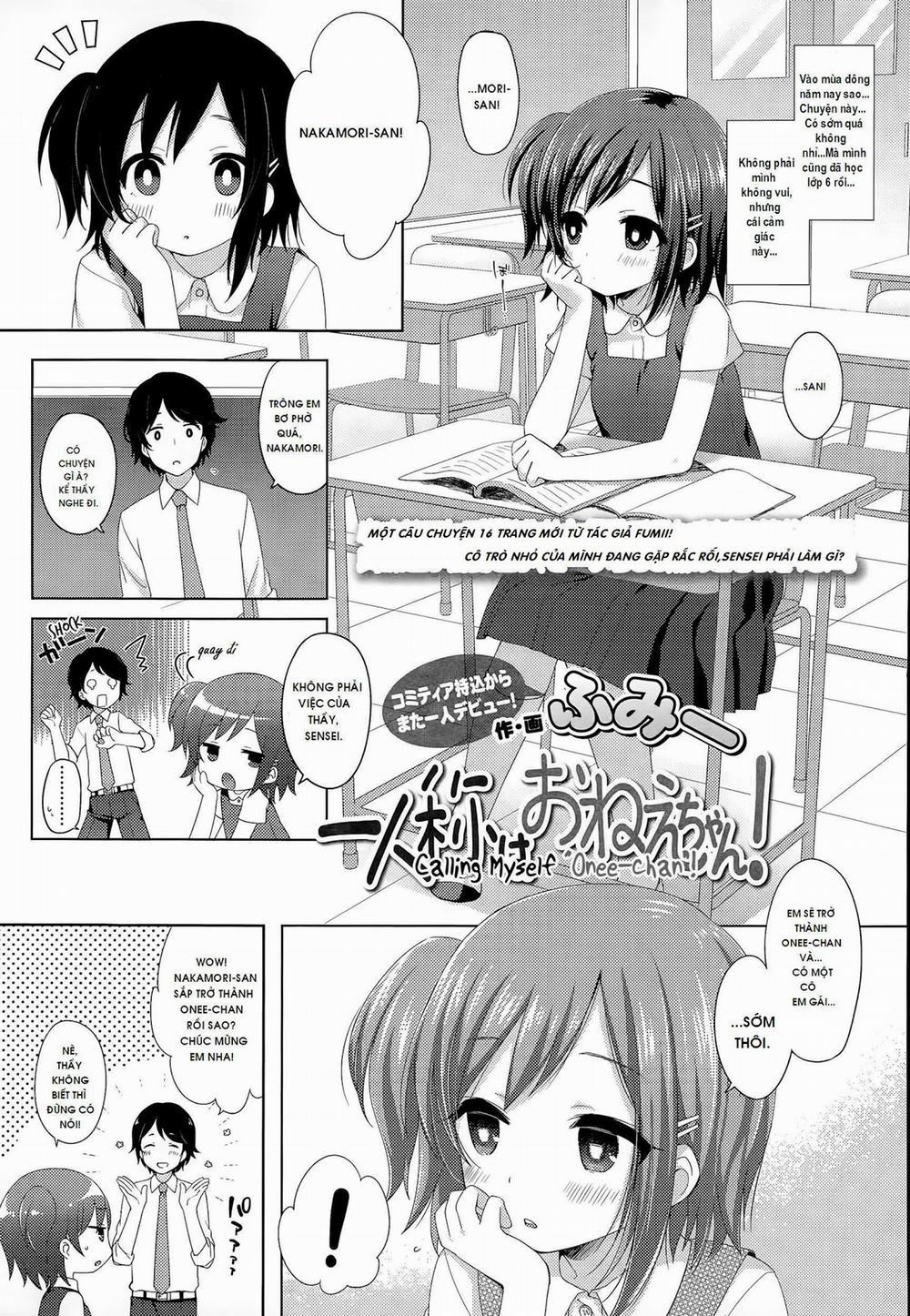 [Loli] Em Muốn Trở Thành Người Lớn! Oneshot trang 0