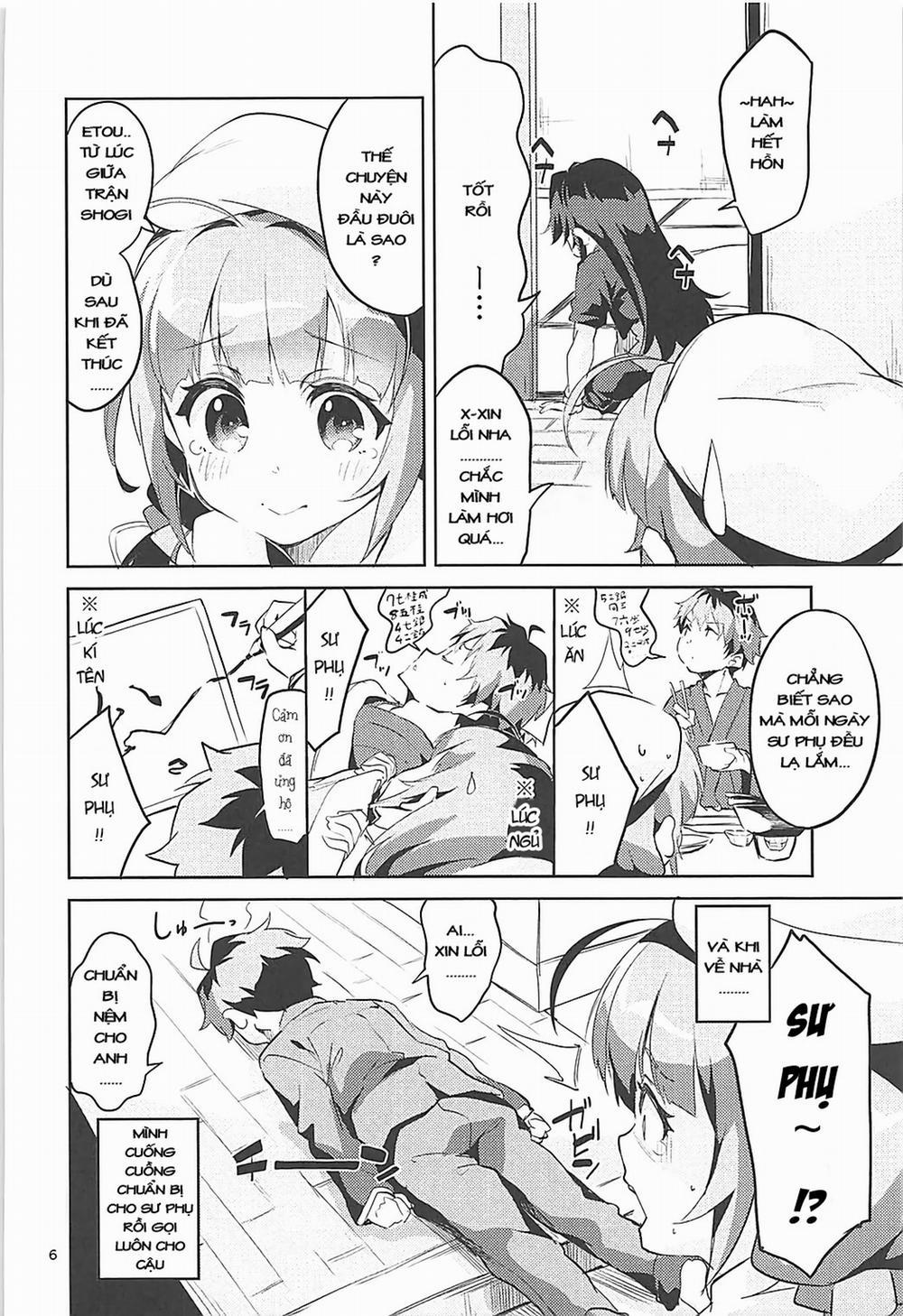 [Loli] Otsukaresama desu Shisho (Ryuuou no Oshigoto!) Oneshot trang 4