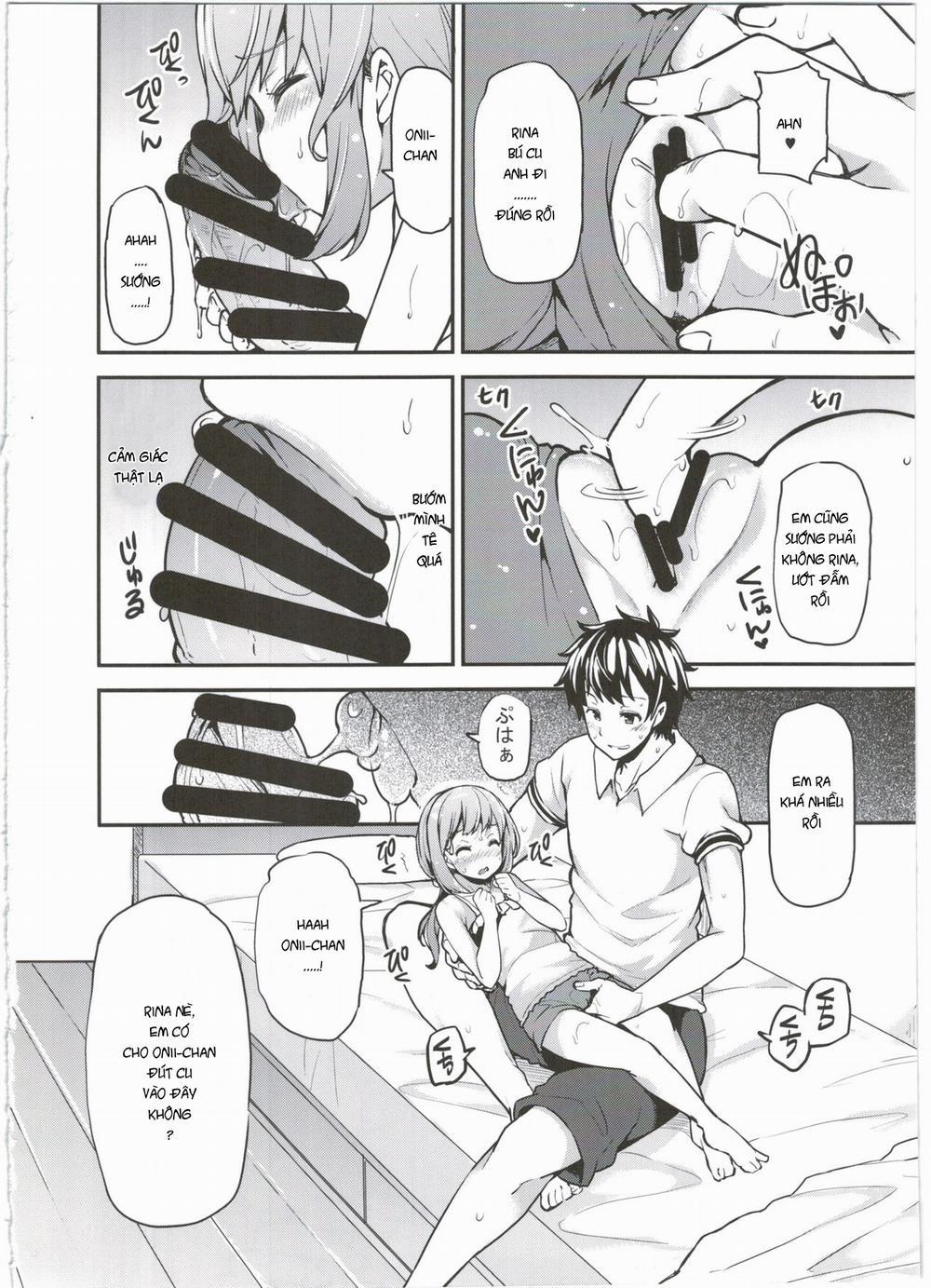 [Loli] Rina to Onii-chan no Ikenai Ojikan Oneshot trang 10