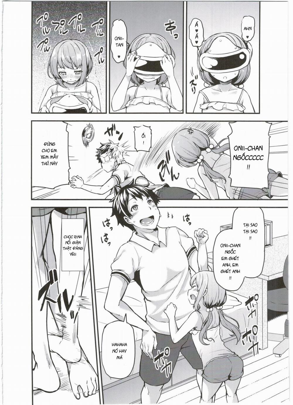 [Loli] Rina to Onii-chan no Ikenai Ojikan Oneshot trang 4