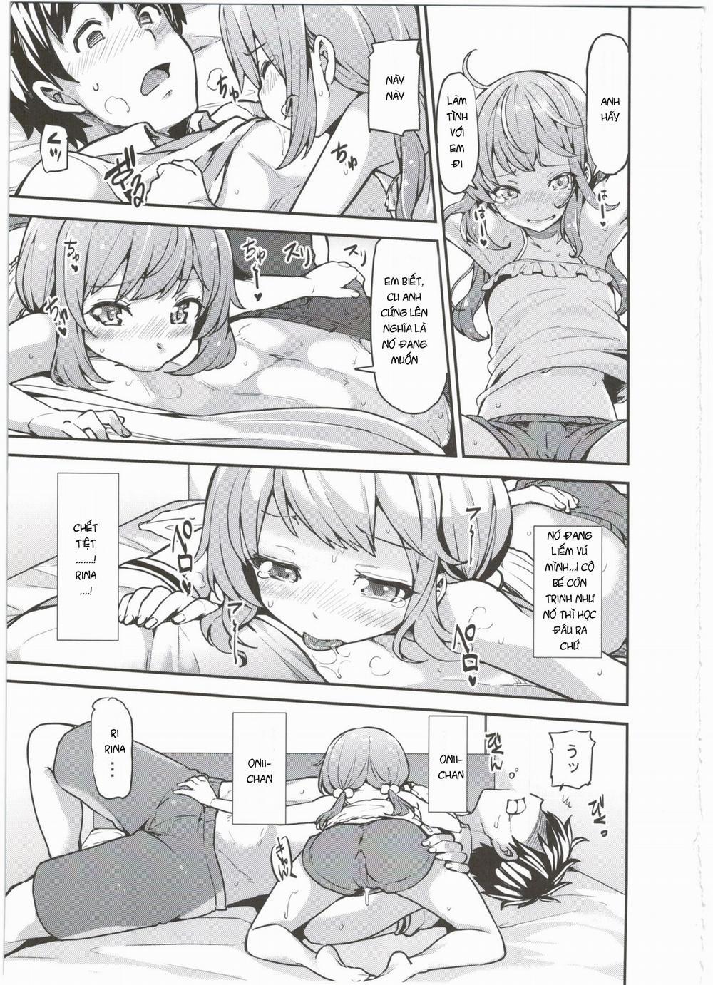 [Loli] Rina to Onii-chan no Ikenai Ojikan Oneshot trang 7