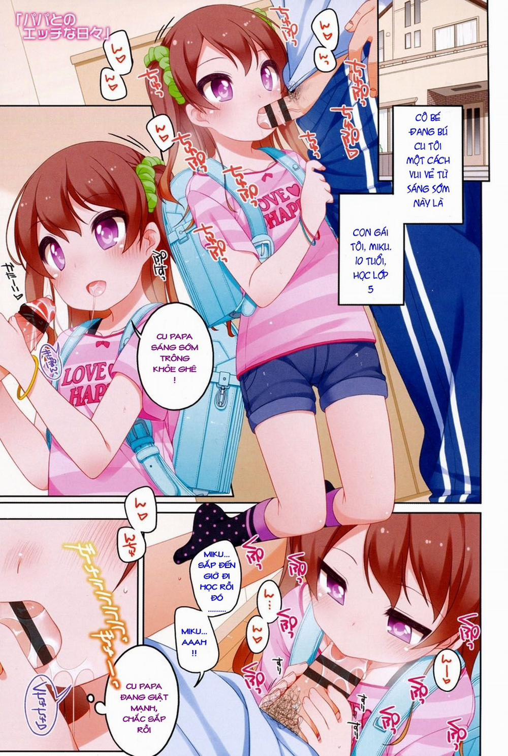 [Loli] Tổng hợp Short Hen Loli 0 PaPa to no Ecchi na Hibi trang 1