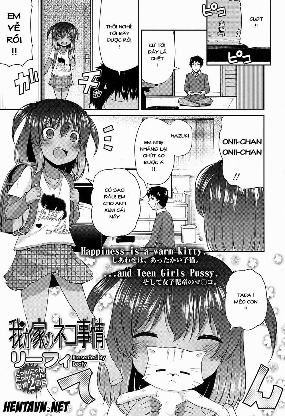[Loli] Wagaya no Neko Jijou Oneshot trang 1