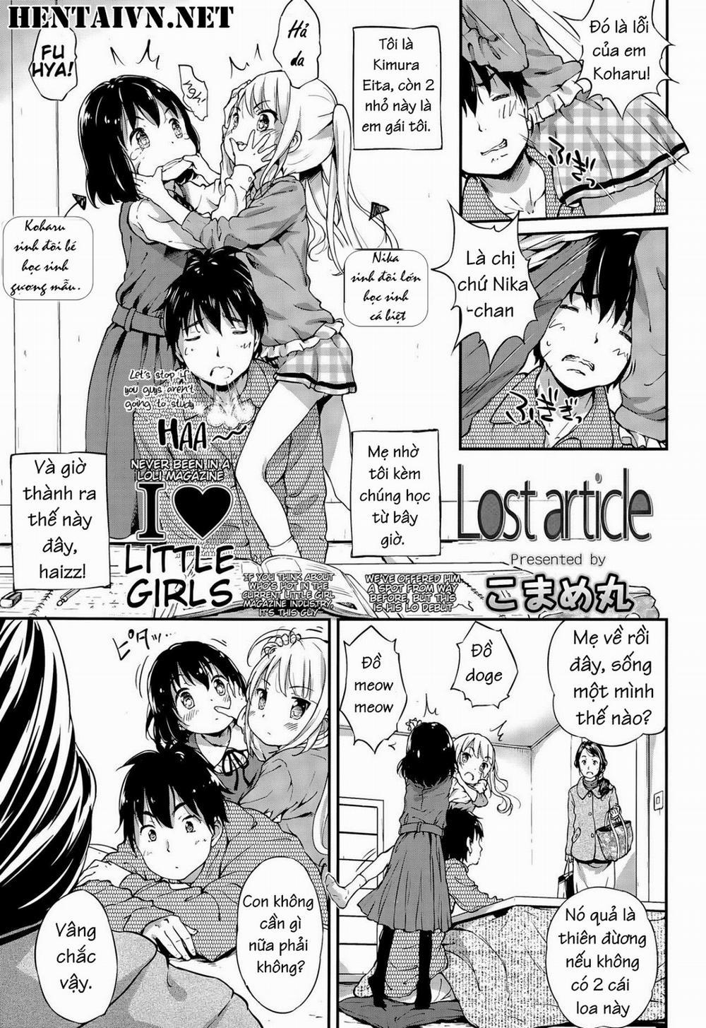 Lost Article Oneshot trang 1