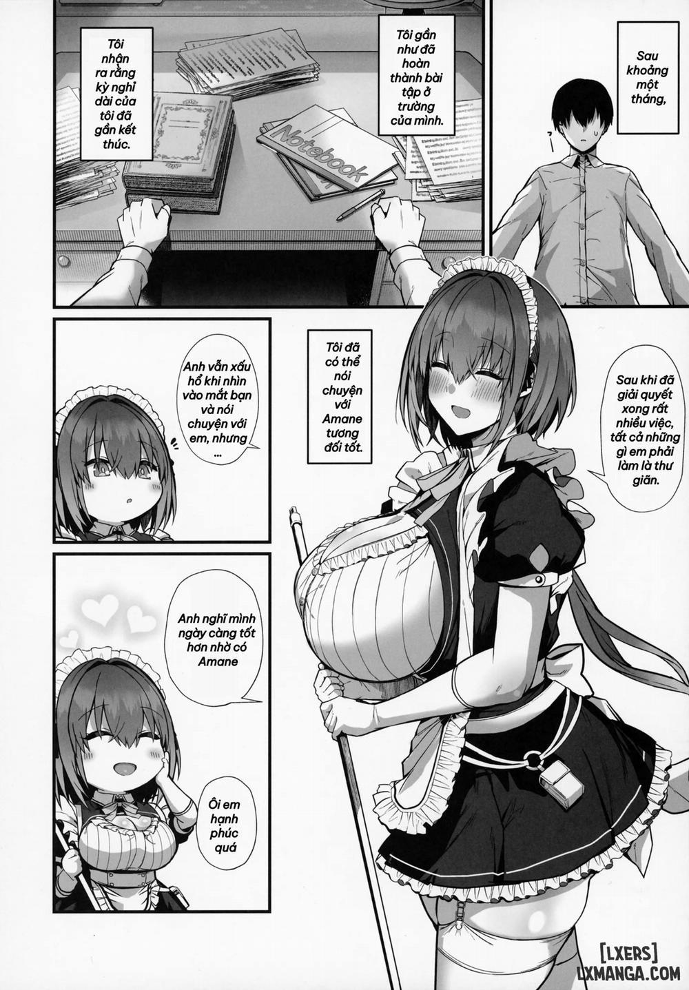 Love Maid - Yasashikute Amaama Na Kyonyuu Ero Maid-San To SEX Shimakuru Ohanashi 2 trang 11