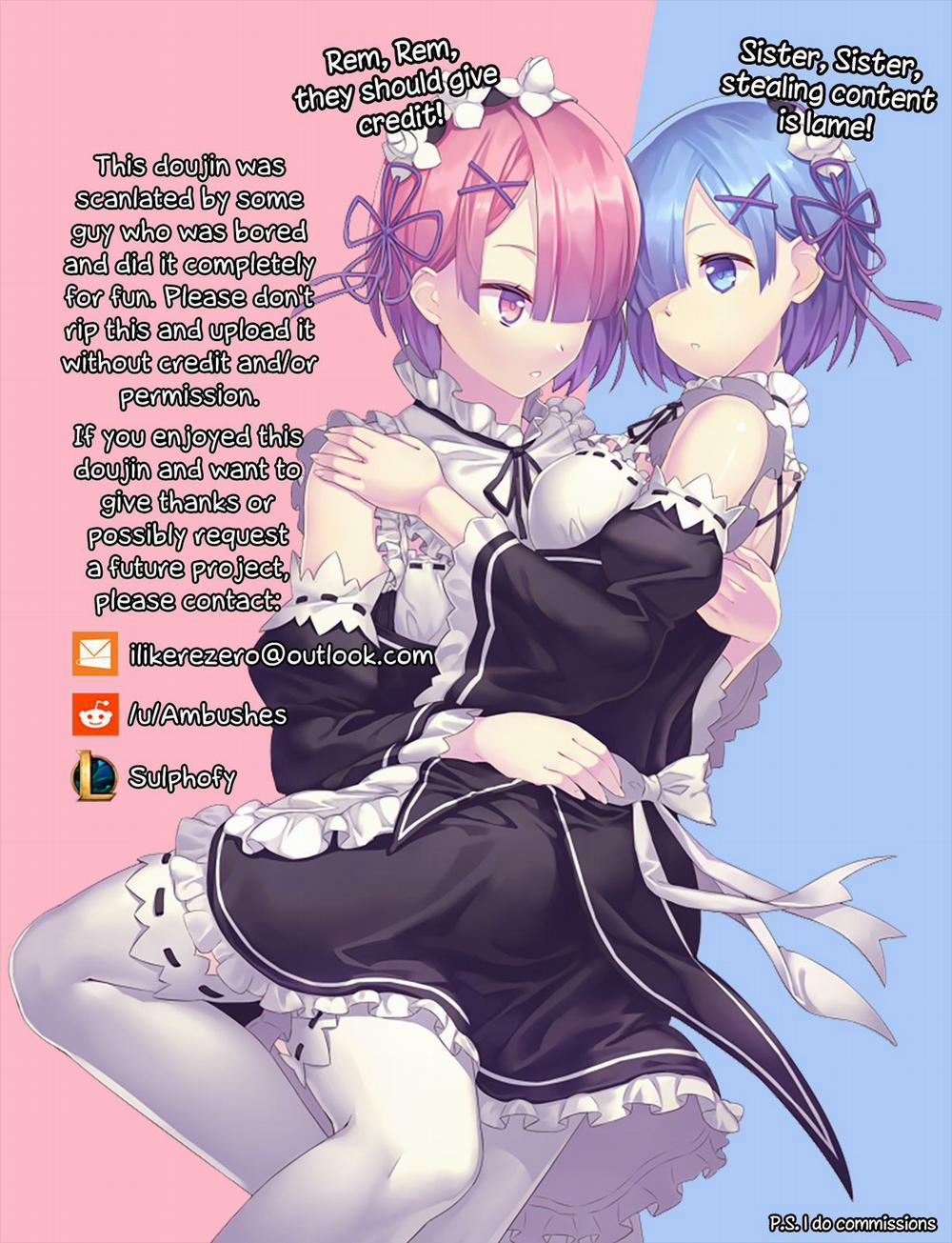 Love:Rem Kara Hajimeru Sourou Kaizen Seikatsu (Re Zero Kara Hajimeru Isekai Seikatsu) Oneshot trang 21