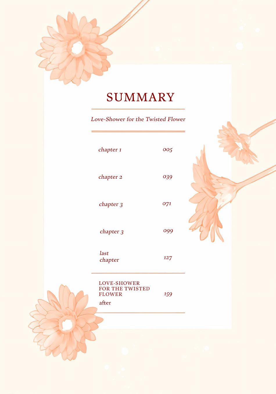 Love-Shower For The Twisted Flower 1 trang 1