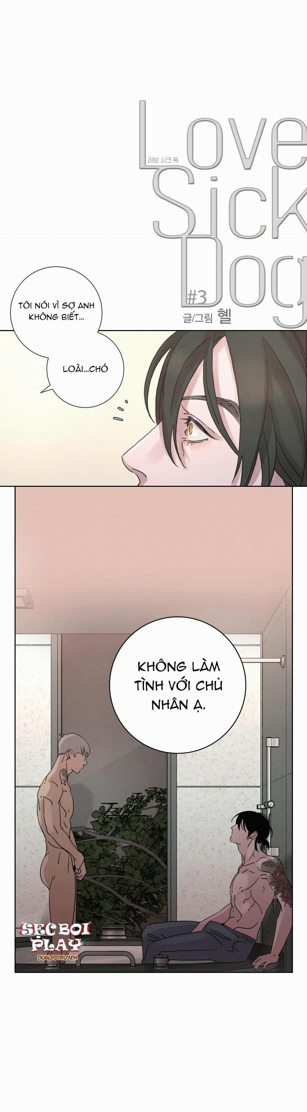 LOVE SICK DOG 3 trang 0
