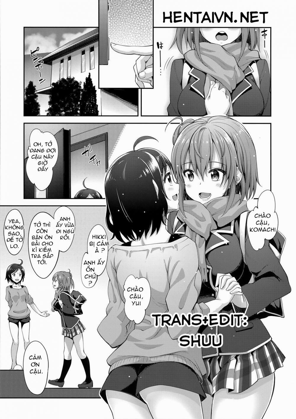LOVE STORY #02 (Yahari Ore no Seishun Love Come wa Machigatteiru.) Oneshot trang 4