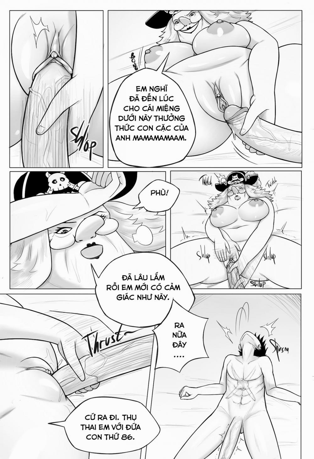 Luffy x Charlotte Linlin (One Piece) Oneshot trang 2