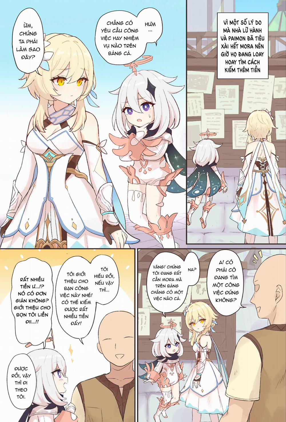 Lumine-Chan giúp tôi giải toả Oneshot trang 0