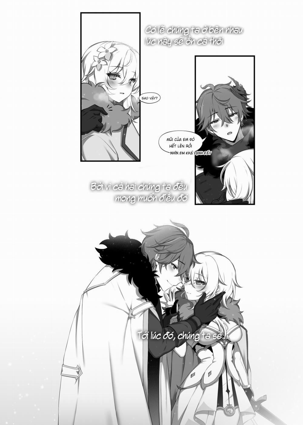 Lumine cùng Childe ở Snezhnaya Oneshot trang 19