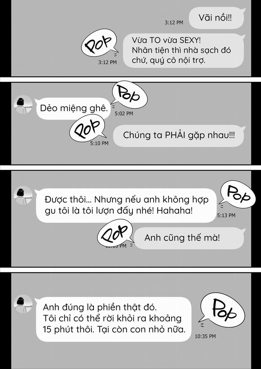 Lướt Tinder, Tôi chịch luôn vợ người ta. Oneshot [Không che] trang 12