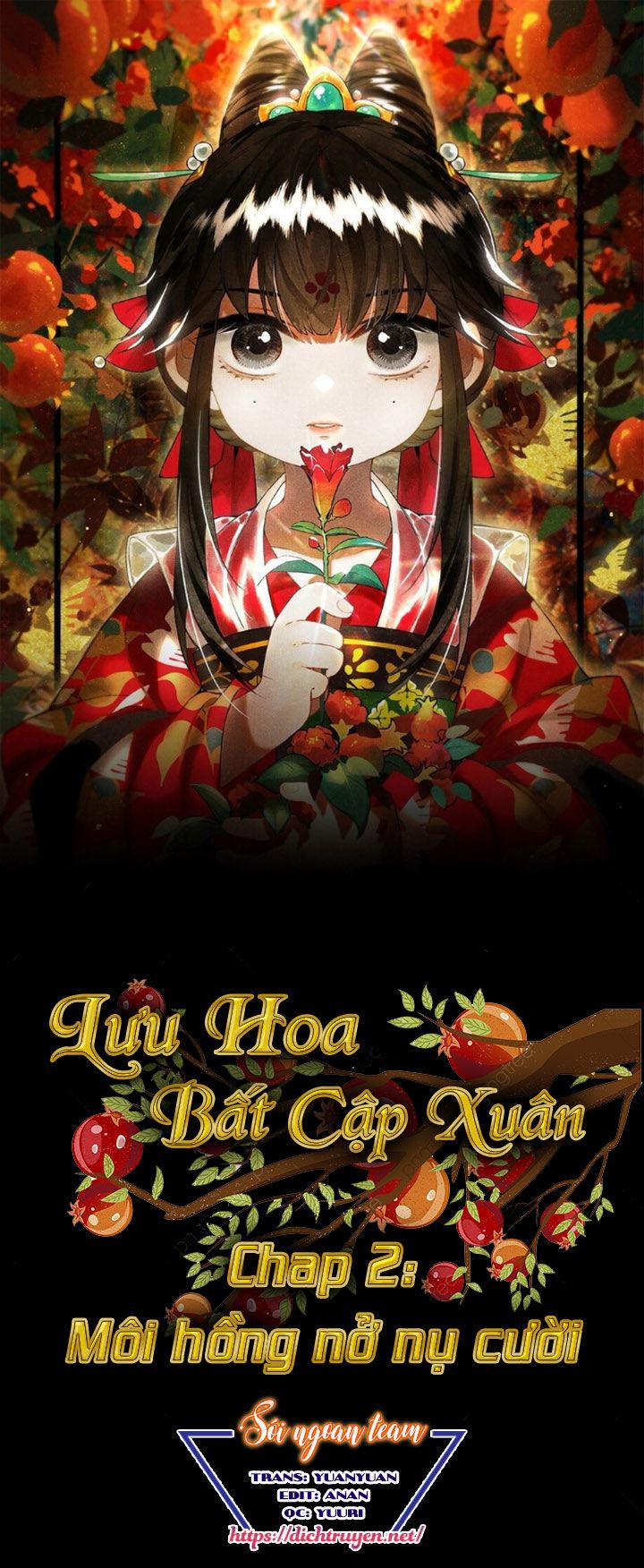 Lưu Hoa Bất Cập Xuân 2 trang 0