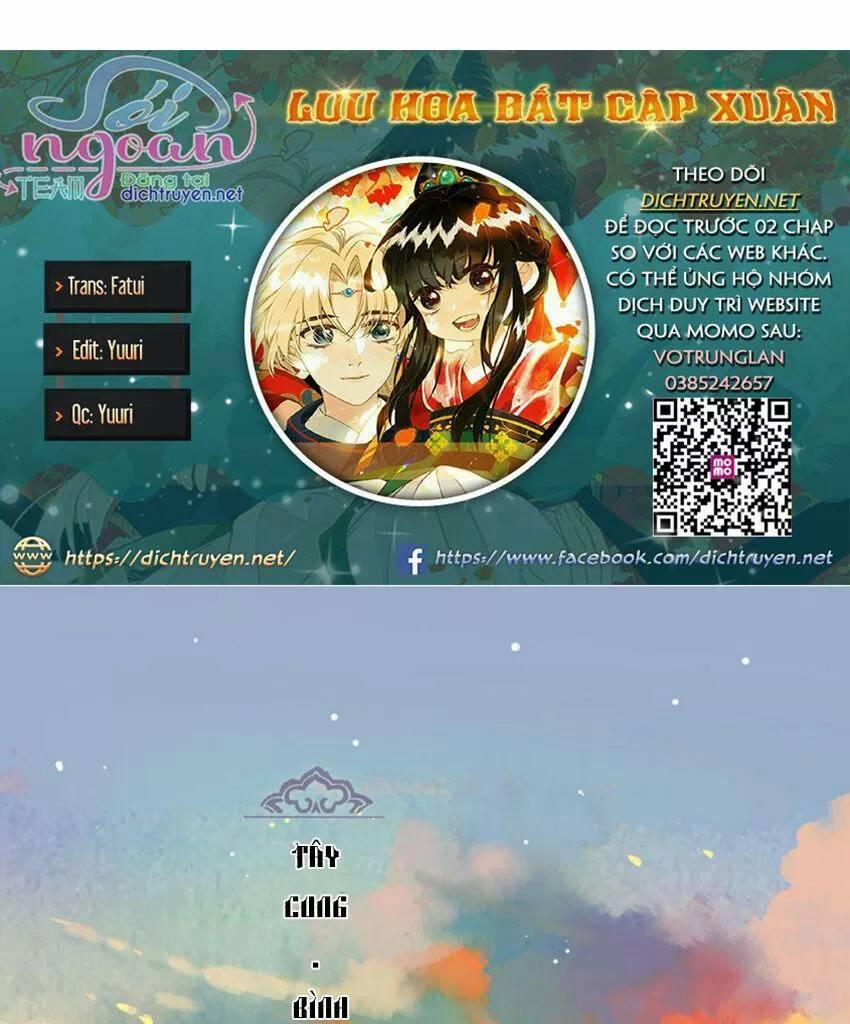 Lưu Hoa Bất Cập Xuân 33 trang 1