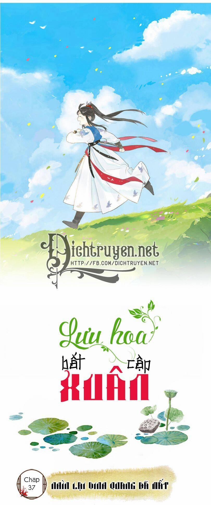 Lưu Hoa Bất Cập Xuân 37 trang 0